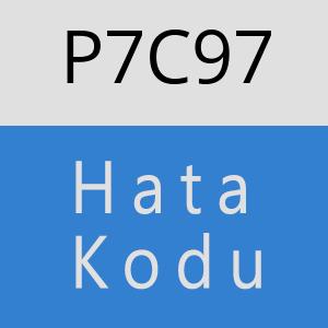 P7C97 hatasi