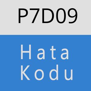 P7D09 hatasi