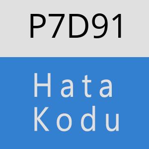 P7D91 hatasi