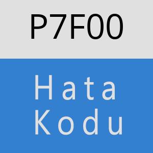 P7F00 hatasi