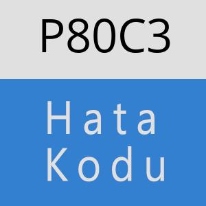 P80C3 hatasi