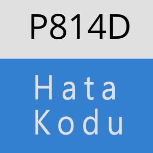 P814D hatasi