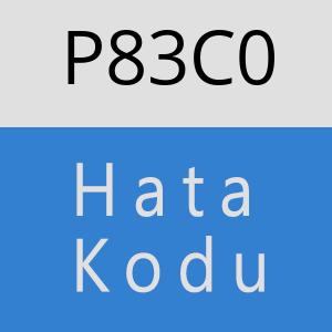 P83C0 hatasi