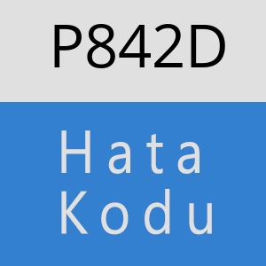 P842D hatasi