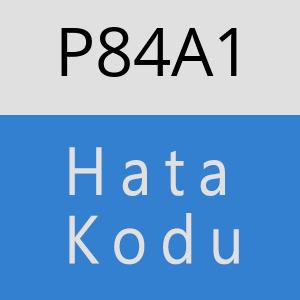 P84A1 hatasi