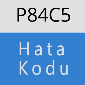 P84C5 hatasi