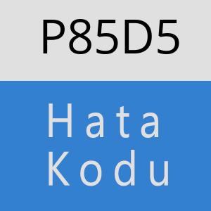 P85D5 hatasi