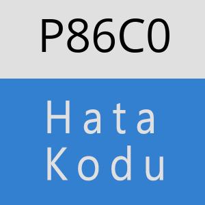 P86C0 hatasi