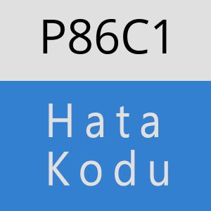 P86C1 hatasi