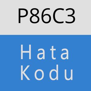 P86C3 hatasi