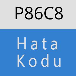 P86C8 hatasi