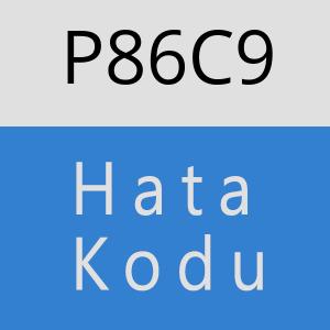 P86C9 hatasi