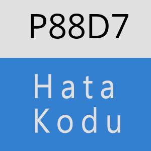 P88D7 hatasi