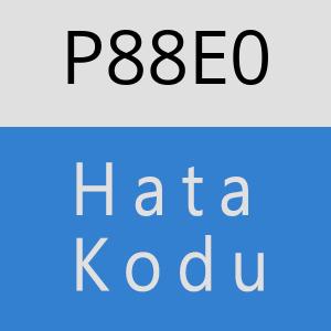 P88E0 hatasi