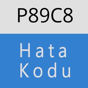 P89C8 hatasi