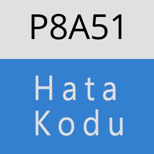 P8A51 hatasi