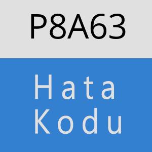 P8A63 hatasi