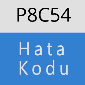 P8C54 hatasi