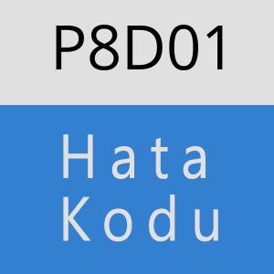 P8D01 hatasi