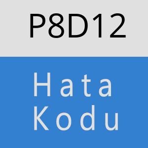 P8D12 hatasi