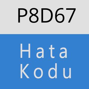 P8D67 hatasi