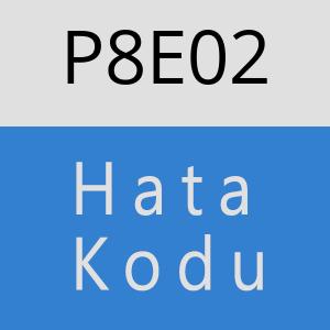 P8E02 hatasi