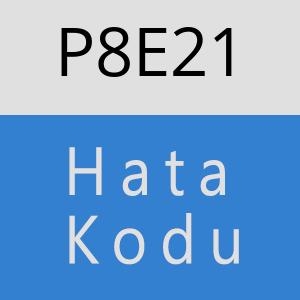 P8E21 hatasi