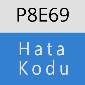 P8E69 hatasi