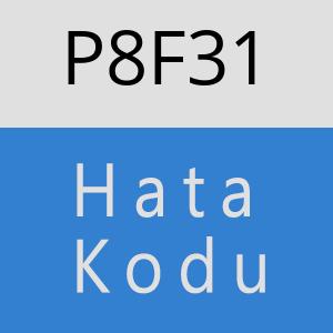 P8F31 hatasi