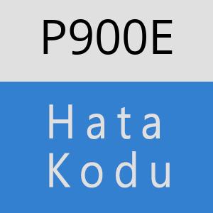 P900E hatasi