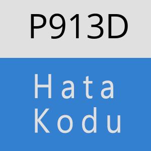 P913D hatasi