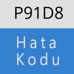 P91D8 hatasi