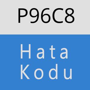 P96C8 hatasi