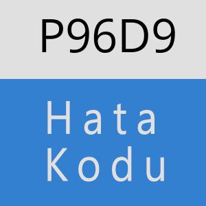 P96D9 hatasi