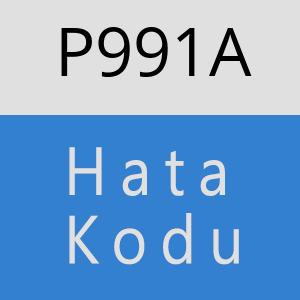 P991A hatasi