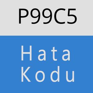 P99C5 hatasi