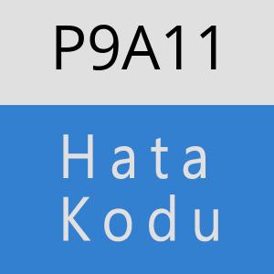 P9A11 hatasi