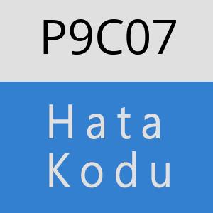 P9C07 hatasi