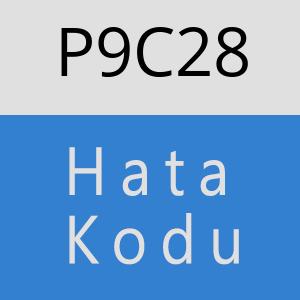 P9C28 hatasi