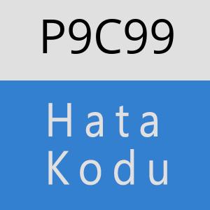 P9C99 hatasi