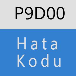 P9D00 hatasi