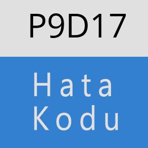 P9D17 hatasi