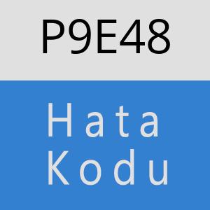 P9E48 hatasi