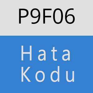 P9F06 hatasi