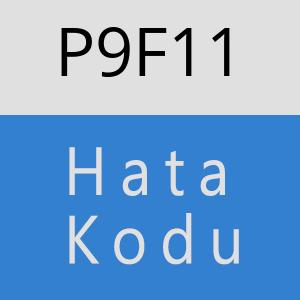 P9F11 hatasi