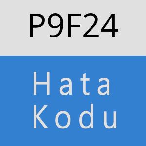 P9F24 hatasi