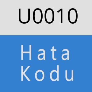 U0010 hatasi