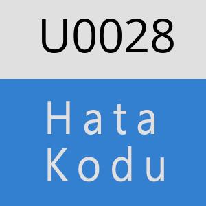 U0028 hatasi