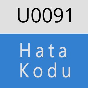 U0091 hatasi