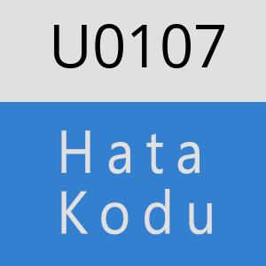 U0107 hatasi